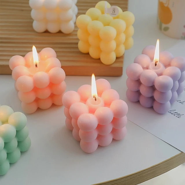 Decorative Aromatic Wax Melts Scented Blocks Votive Candles Vanilla  Essential Oil Fragrance Soy Cubes - AliExpress