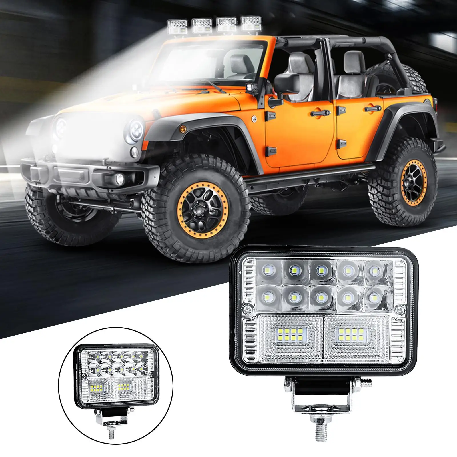 Truck LED 78W 6000K IP67 Waterproof for Motorbike SUV