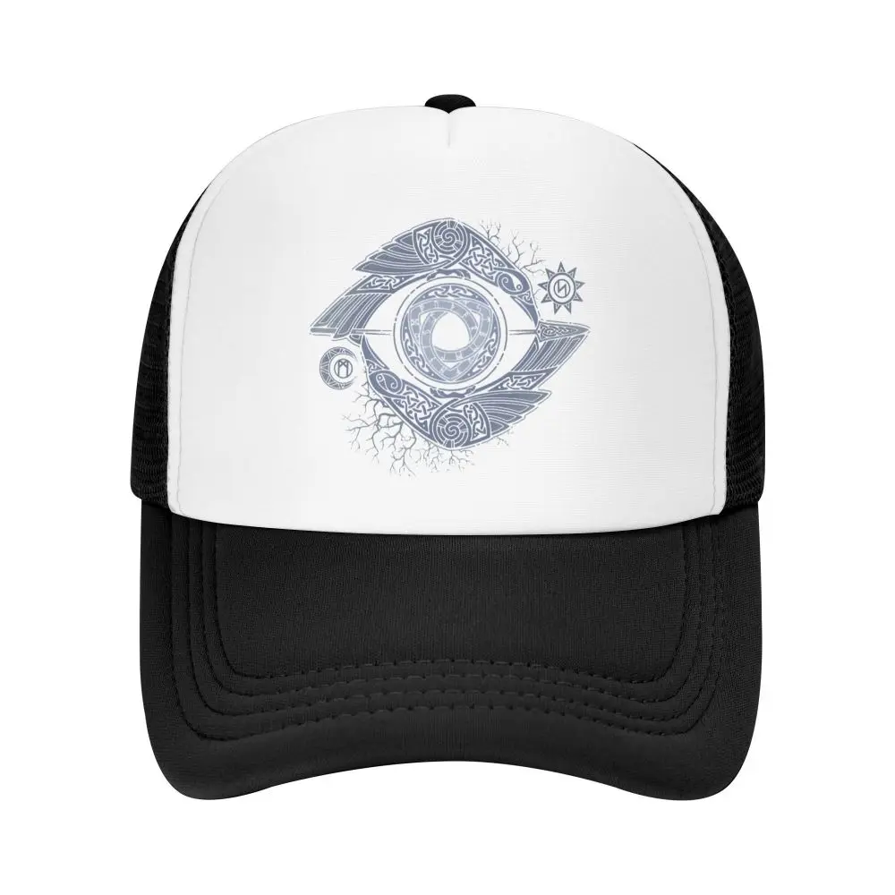 Odin's Eye Celtic Design Art Mesh Trucker Caps