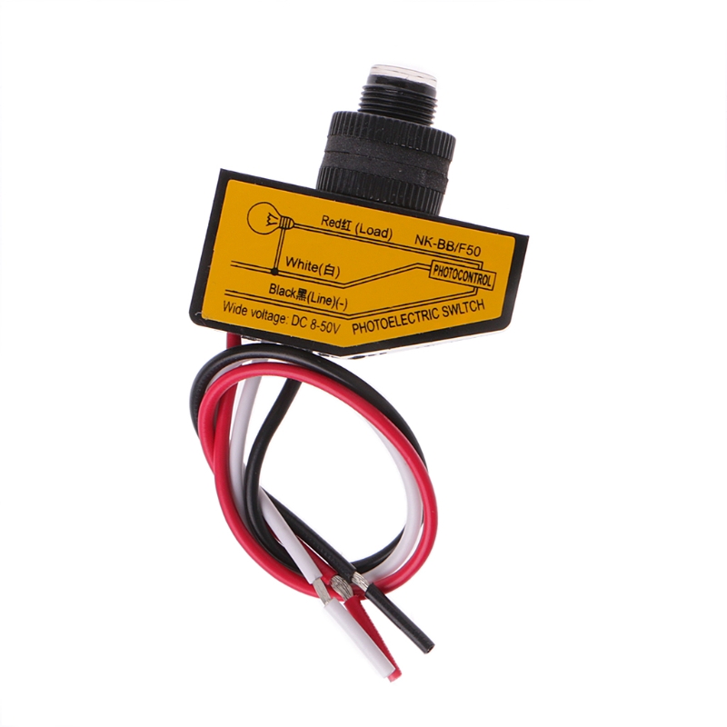 Description Picture 3 of itemAutomatic Light Control Sensor DC12V 24V 36V 48V Dusk To Dawn Photocell Switch