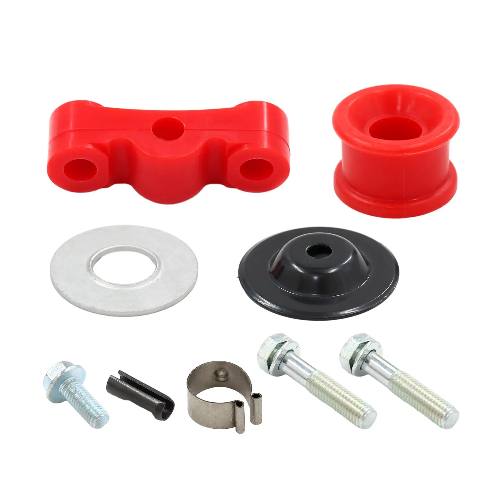 Red Shift Linkage Bushings Kit Replacement C Clip and Bolt Auto Accessories for Honda with B Series Swap Civic Crx Durable