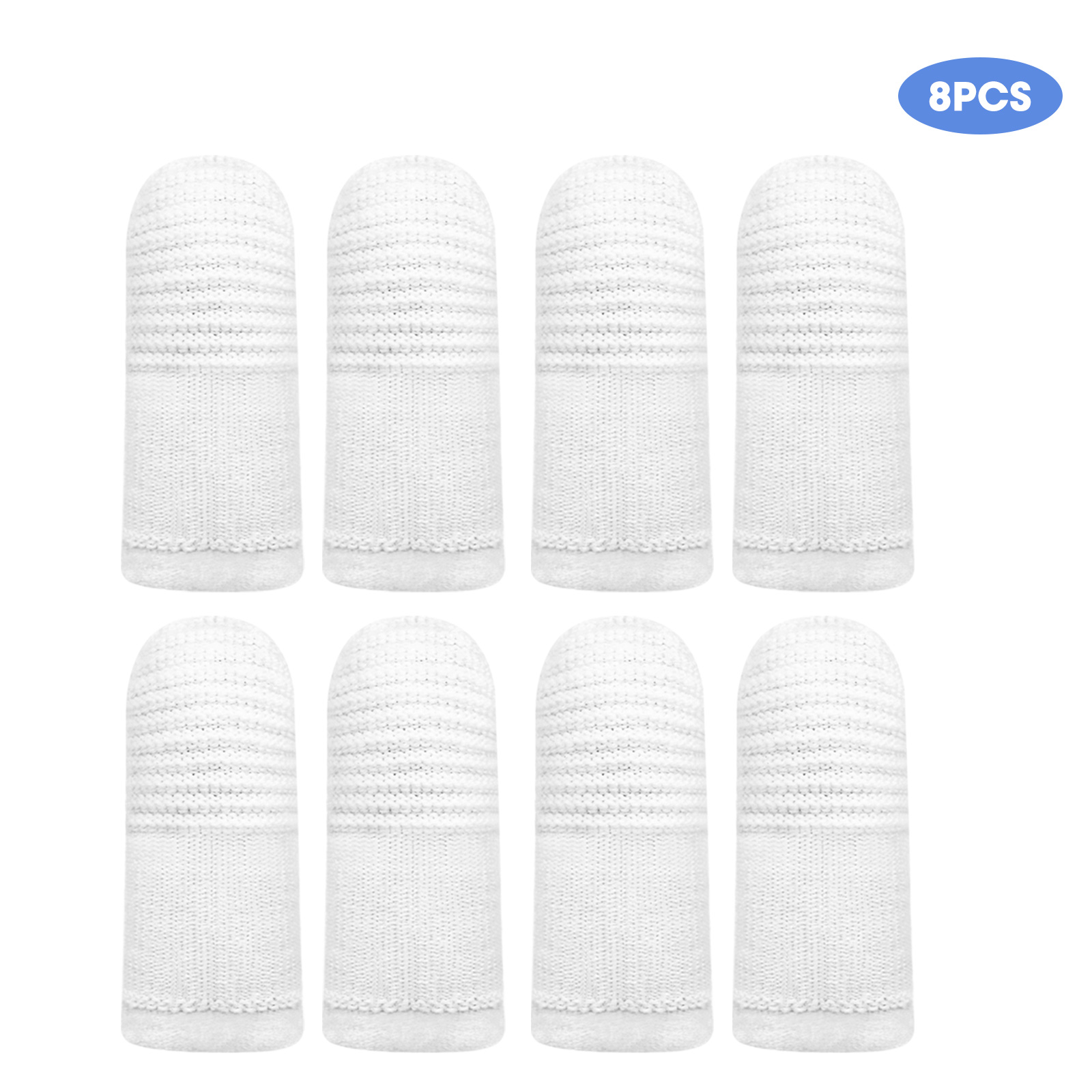 Title 2, 12pcs Pet Two-finger Brushing Finger Cots Puppy...