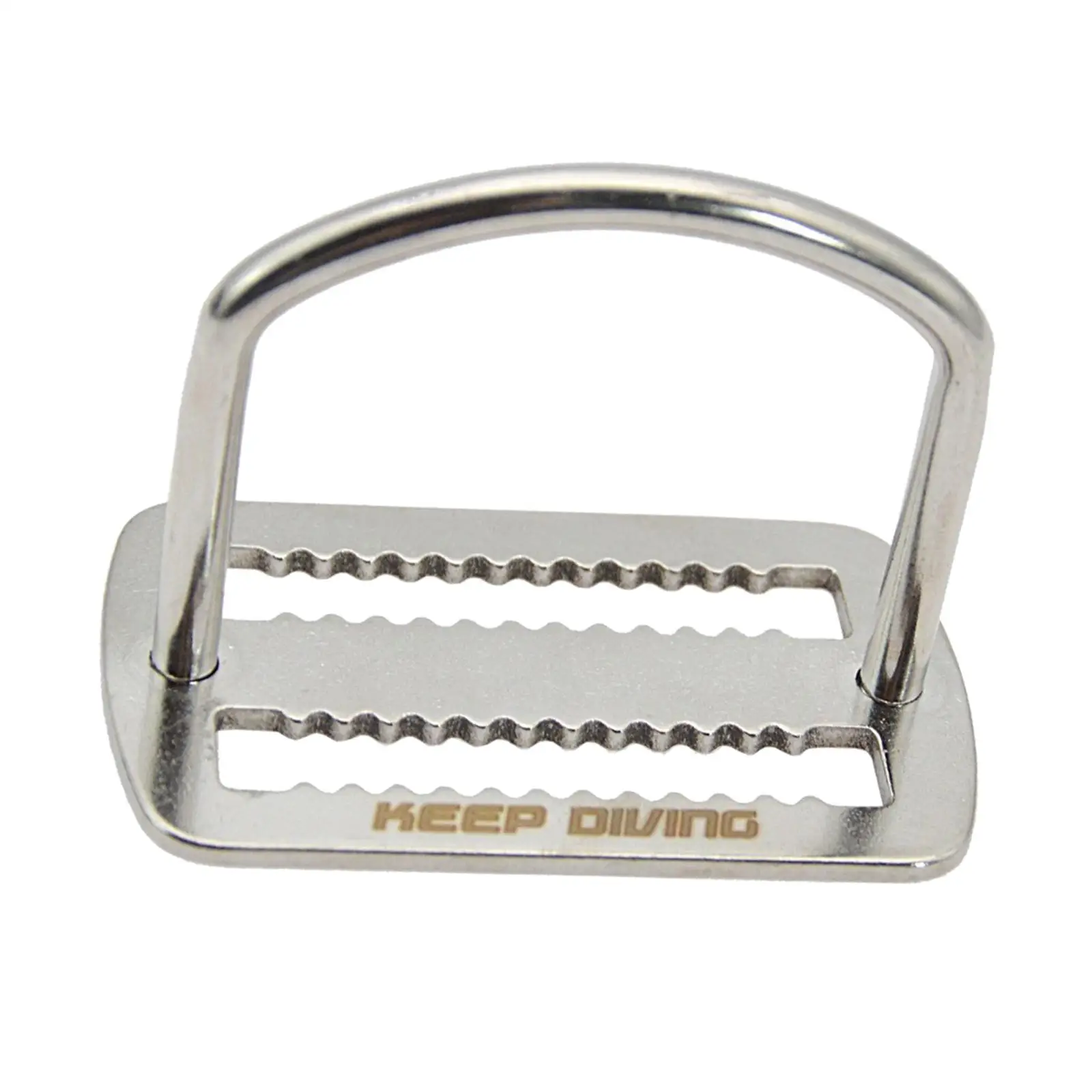316 Stainless Steel Diving Weight Belt Slide Buckle Harness Belt Retainer