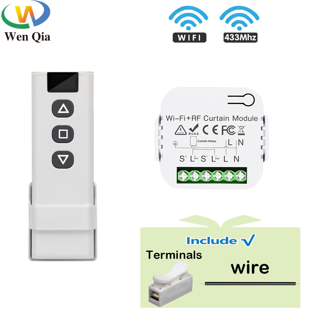 sistema de controle automático de cortina