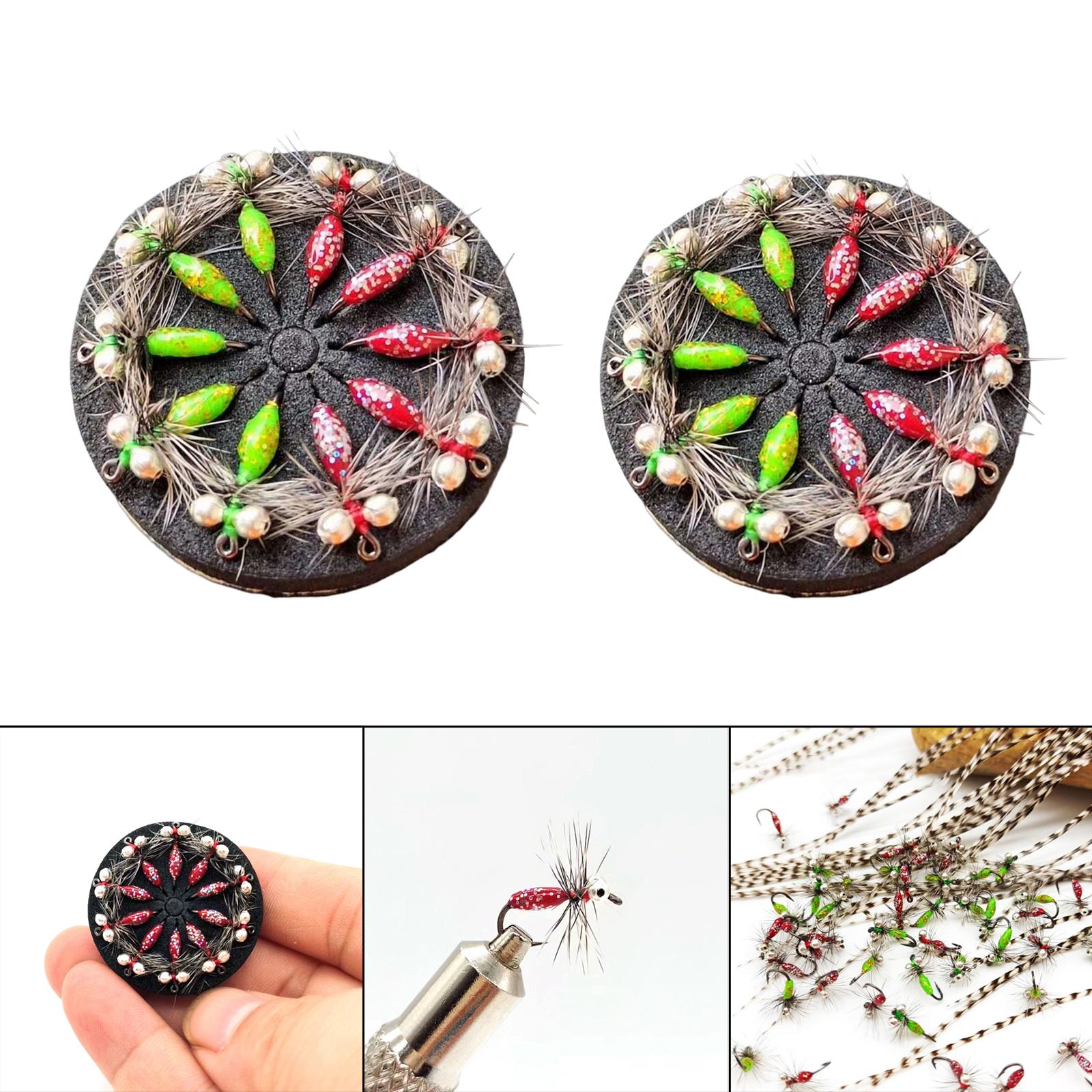 with Hooks Artificial Flies Fake Insect Lures 10 Pieces Bait Set Emulational Fly Fishing for Offshore Reservoir Pond beach,boat