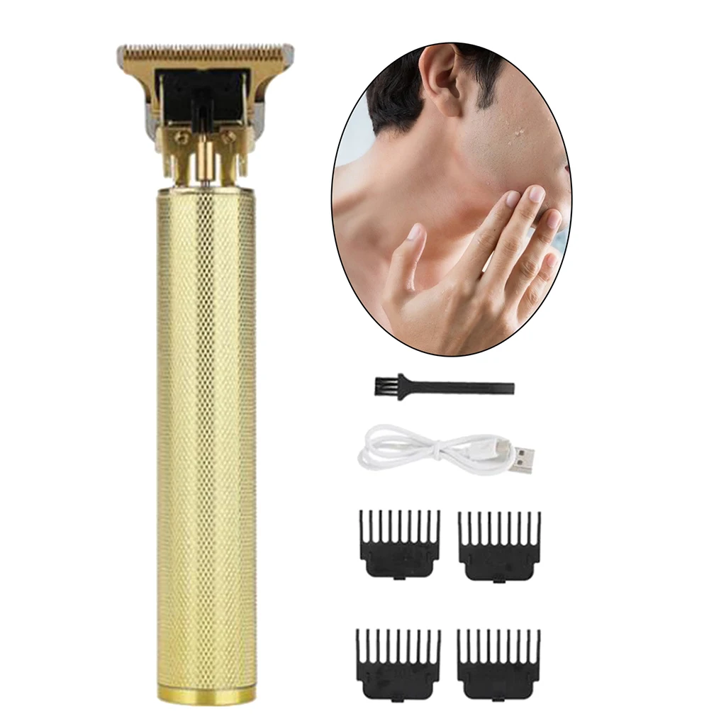 Electric Rechargeable Mustache Grooming Cutting Machine with Limit Combs for