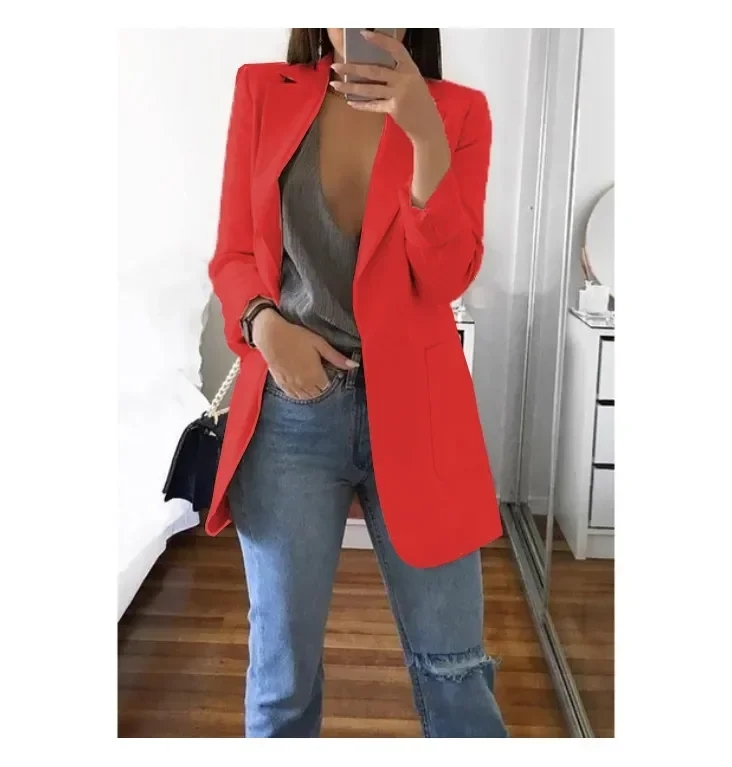 Title 36, Blazer Woman Clothing Tratza Office Wear Fashio...