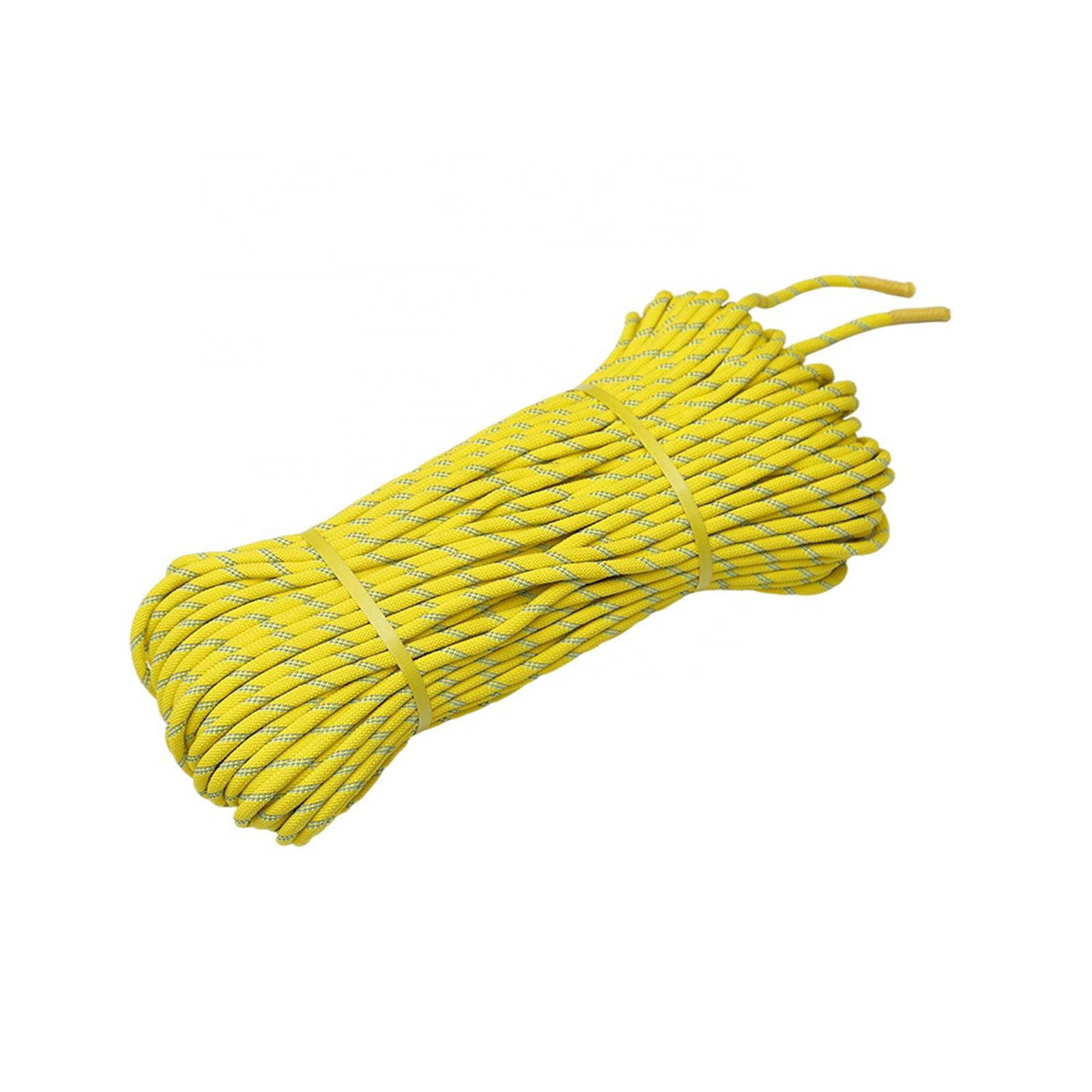 30M Water Floating Rope Equipment Flotation Device Throwing Line High Visibility Yellow Throw Rope for Swimming Yacht Sailing