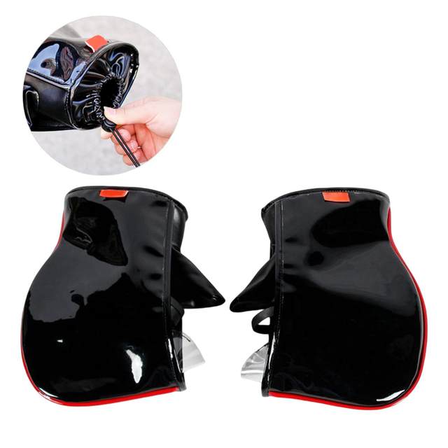 Motorcycle Handlebar Gloves Winter Warm Mittens for Electric Vehicles