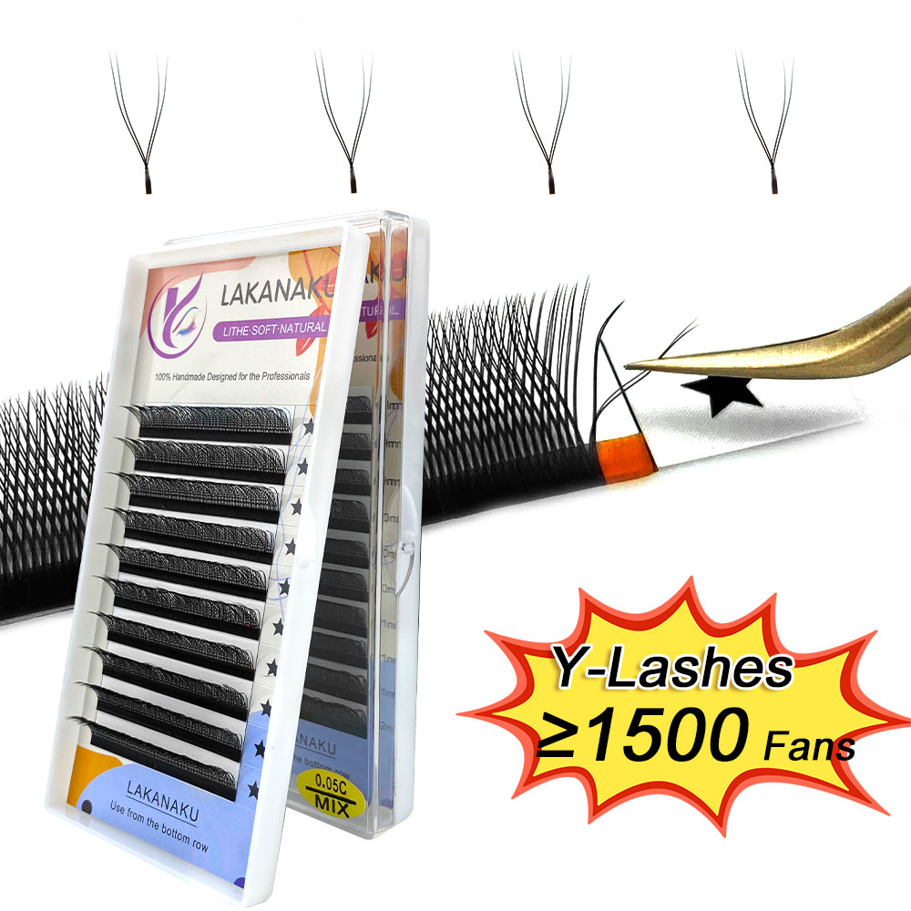 Best of LAKANAKU Y Volume Lashes Extensions Cilia And Brazilian Volume YY Russian Eyelash Private Label Supplies Makeup Wholesale Reviews & Tips