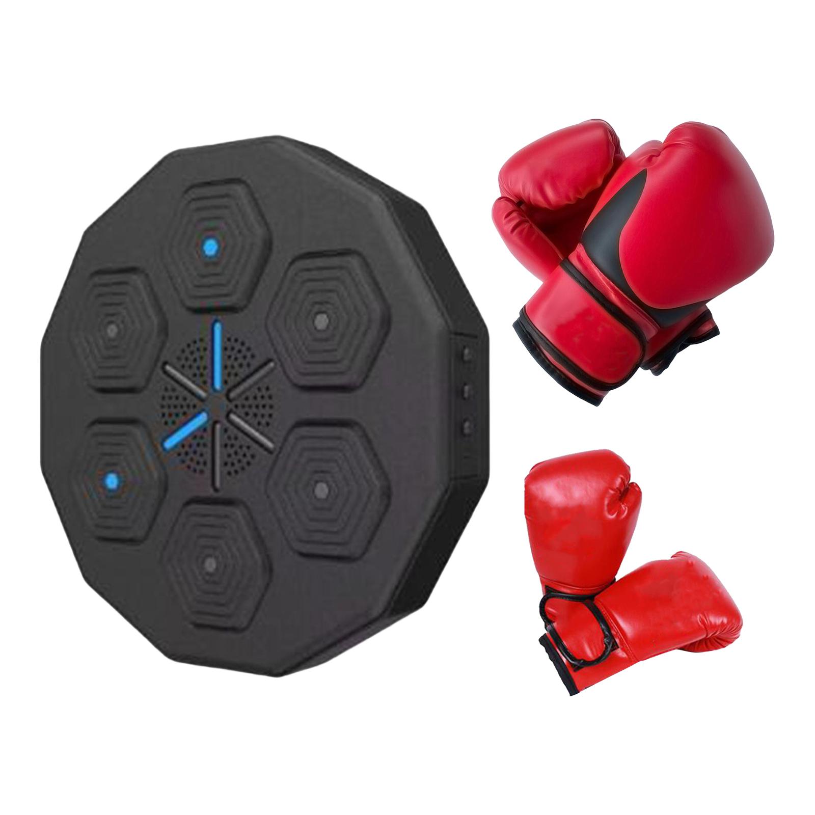 Electronic Music Boxing Wall Target Training Equipment for Kids Adults Household Wall Mounted Boxing Machine for Exercise Home