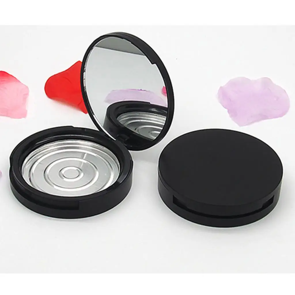 2X Empty Powder Cases Face Powder Blusher Makeup Cosmetic Jars Containers