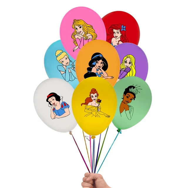 Random 8ps Disney Princess Frozen Snow White Party Supplies Plastic  Reusable Straws Kids Christmas Birthday Party Decorations