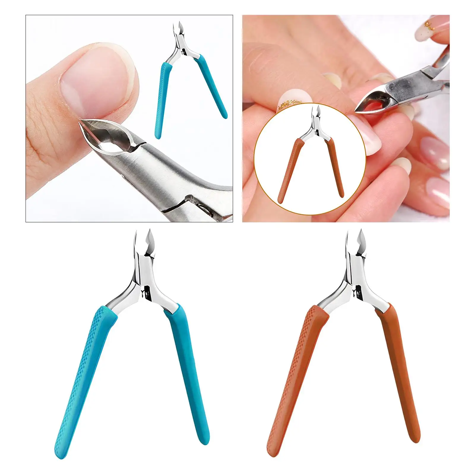 Cuticle Trimmer Nail Dry Skin Remover Strong Cuticle Care Nail Scissors Cuticle Nipper Cuticle Clipper for Manicure and Pedicure