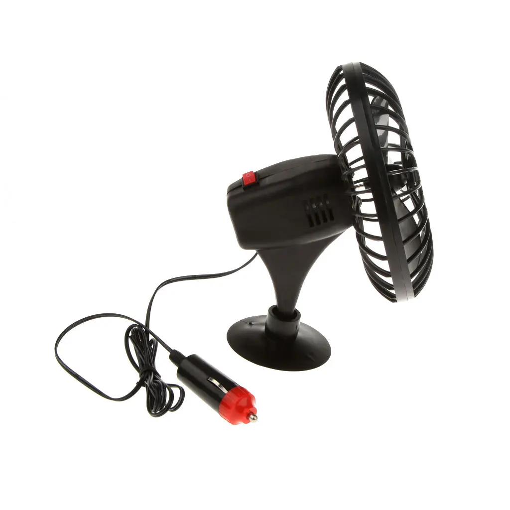 12V Car Truck Cooling Cool Air Fan Ventilation Car Powered Durable