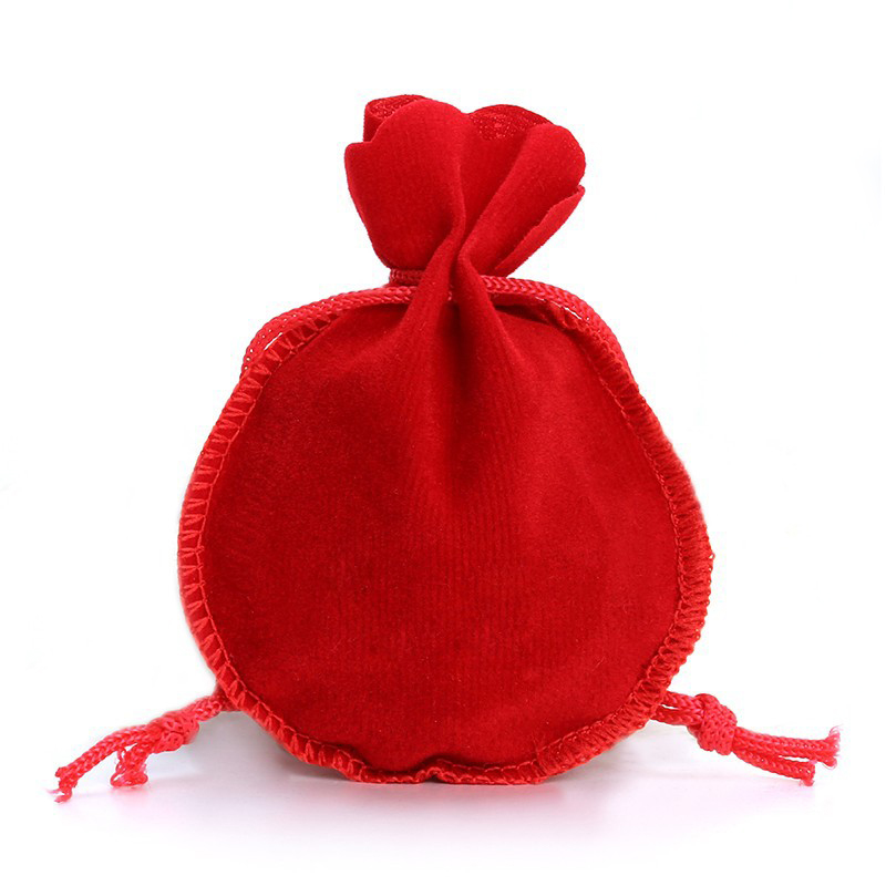 10 Stück Calabash-Beutel mit Kordelzug, Samtbeutel für die Schmuckherstellung, Geschenkbeutel, Hochzeit, Party, Pakete, Perlenbehälter, Aufbewahrung – Detail 6