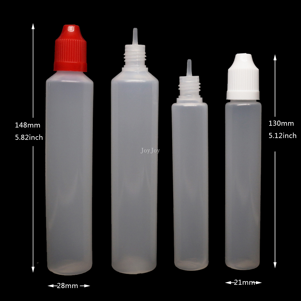 Best of 5pcs 30ml 60ml LDPE Plastic Empty Squeezable Juice Bottles Liquid Essence Oil Or E Dropper Container With Caps Lids Plugs Reviews & Tips - Image 2