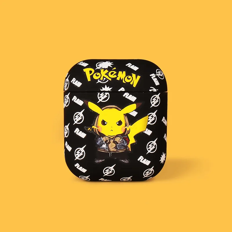 Pokemon Pikachu Silicone Case for AirPods Pro 2 Cute Anime Bluetooth Headset Protective Cover for AirPods 3 2 1 Shell Headphone