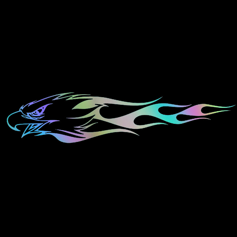 Auto Aufkleber Flamingo Adler Tribal Tier Muster Dekoration Außen Teile Motorrad Aufkleber Sonnenschutz und Wasserdichte PVC – Detail 4