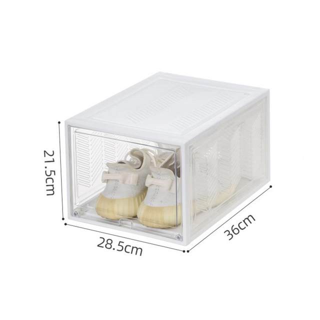 Scatola Scarpe Multicolore Trasparente Stoccaggio Pieghevole Organizzatore  Domestico Trasparente In Plastica Espositore Scarpe Impilabile Combinazione  Sovrapposta Contenitori Scarpe Da 4,21 €