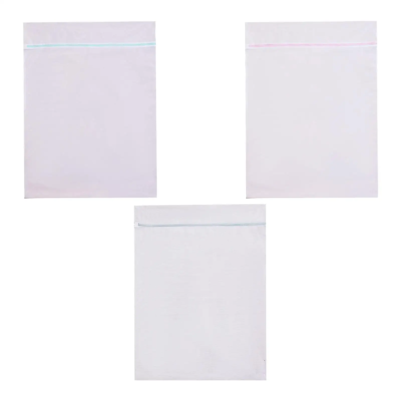 Laundry Bags for for Large Items Reusable 90x110cm Protective Polyester Mesh Laundry Bag Zipper Garment Washing Net Storage