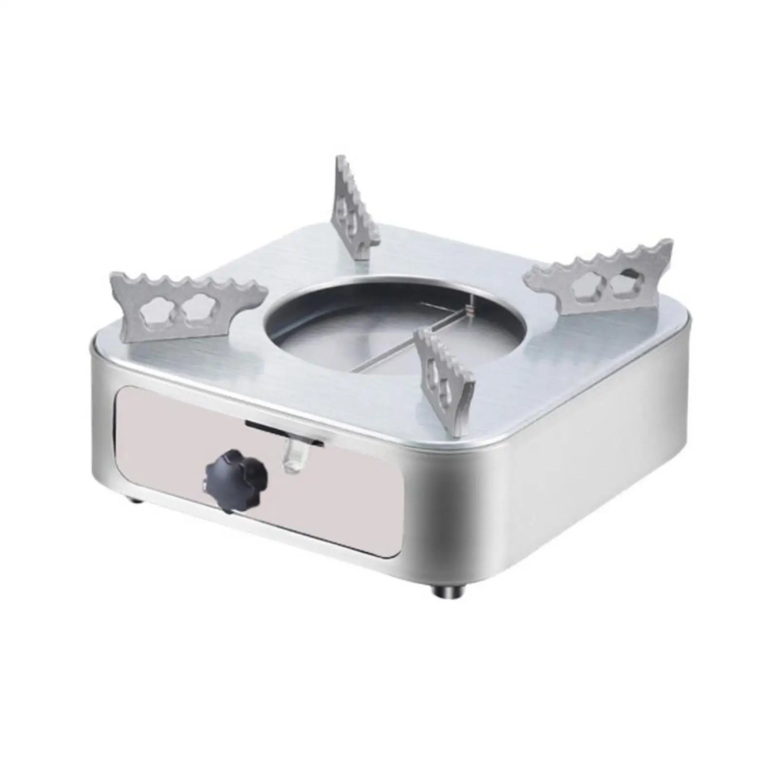 Mini Alcohol Stove Sturdy Kitchen Equipment Lightweight Burner Drawer Type Spirit Burner for Cooking Outdoor Picnic BBQ Camping