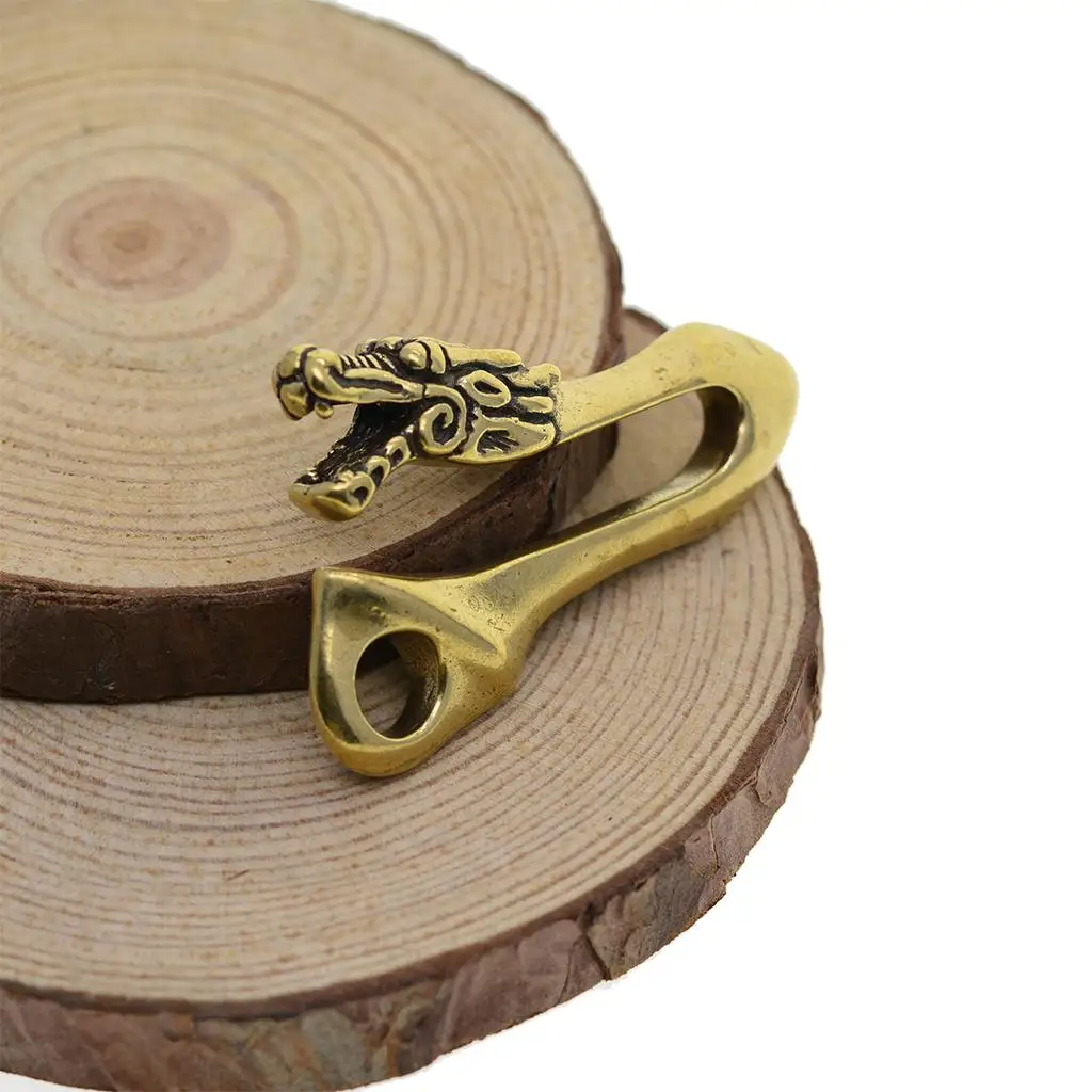 Dragon   Hook Pocket Clip, Brass  Belt Clip,  Hook, Key Hook for Men Women Gifts