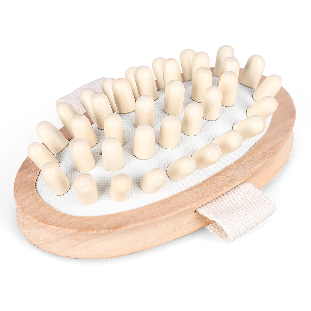 Best of Wooden Massager Body Brush Handheld Wooden Body Brush Massager Reduces Cellulite And Relieves Tense Muscles Reviews & Tips