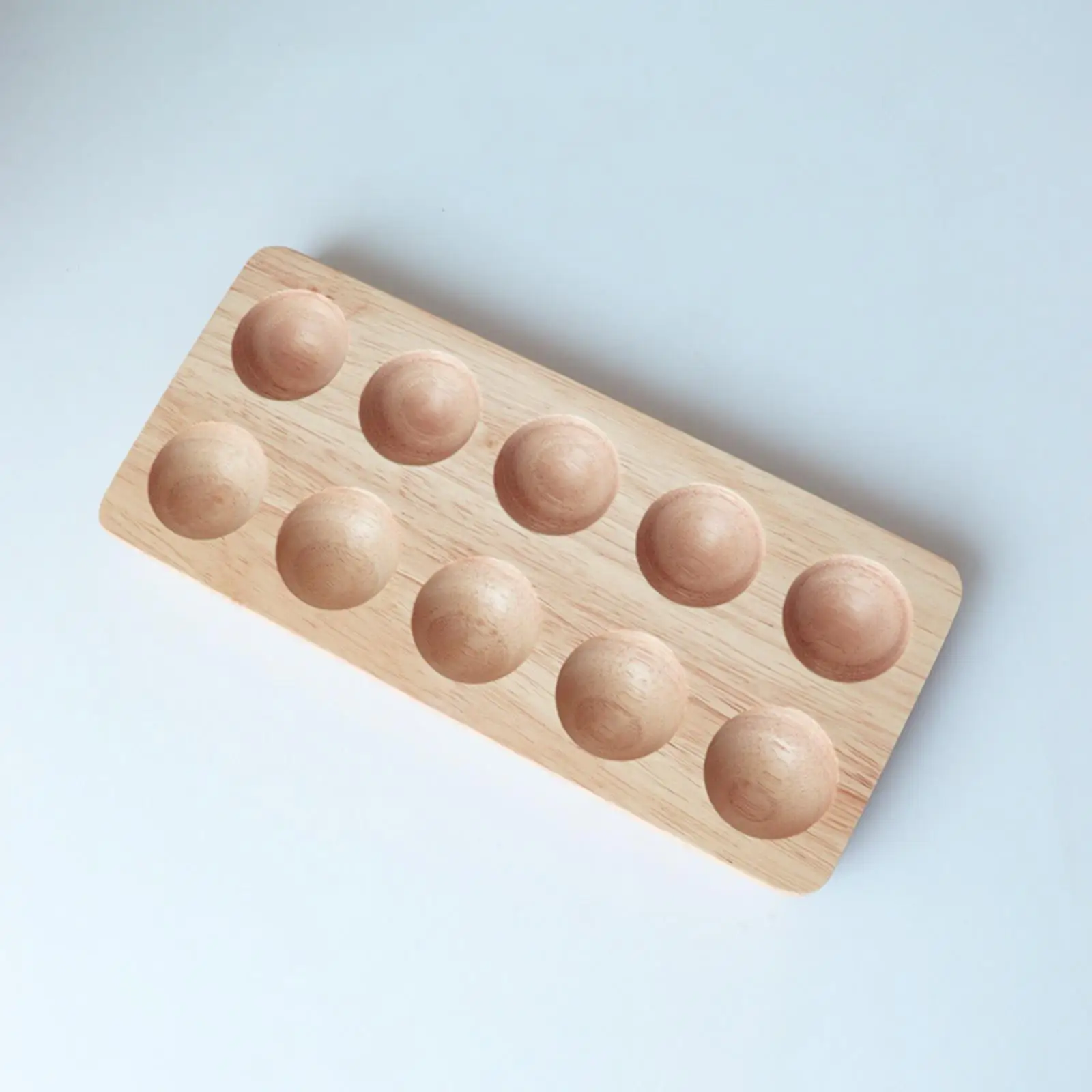 Wooden Egg Holder Versatile, Convenient, Portable, Durable, Multi Grid