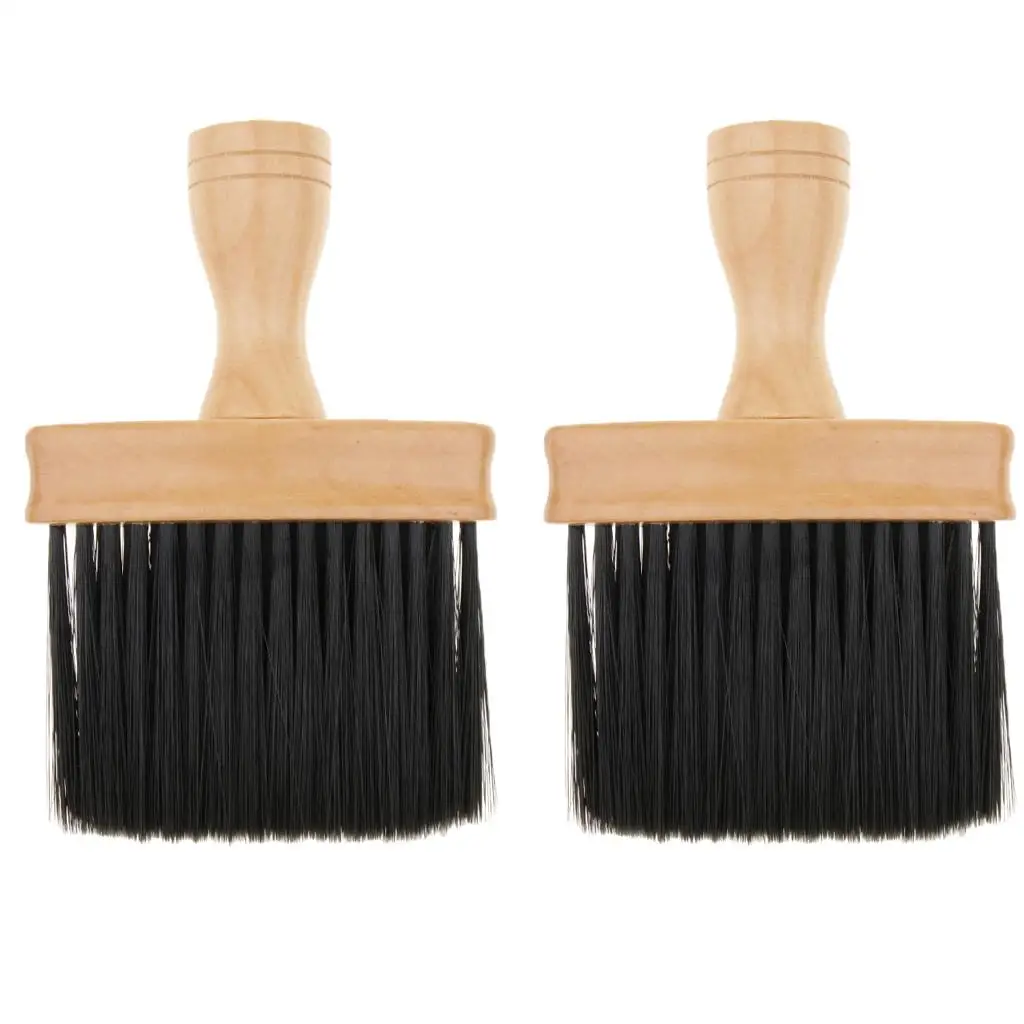 2 Dense  Neck Duster Brush Neck Hair Dust Cleaning Brush 6``