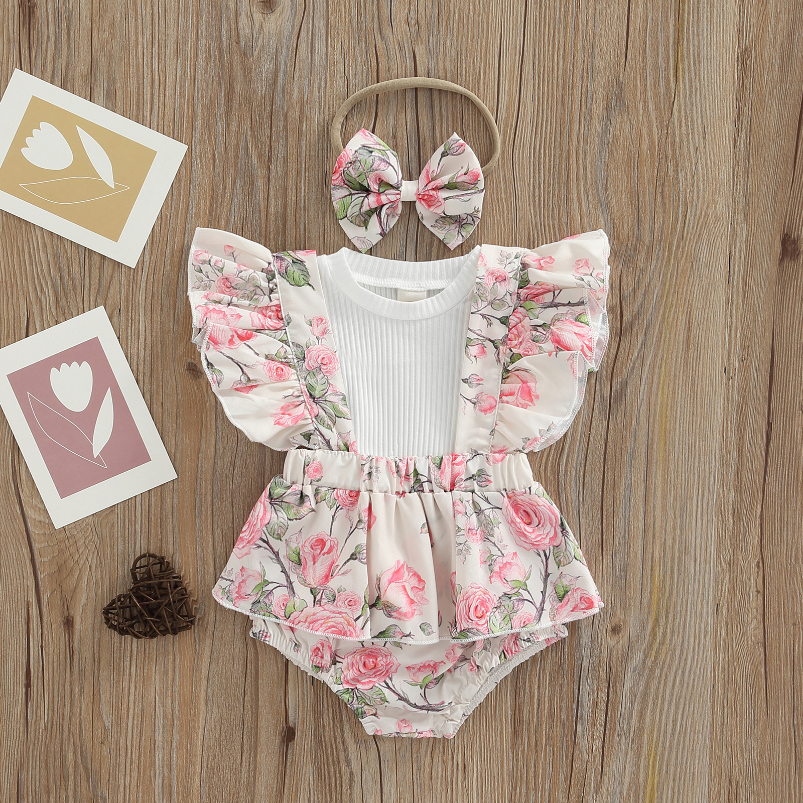 new baby clothing set	 Ma&Baby 0-18M Newborn Infant Baby Girl Clothes Set Knitted Ruffle T-shirt Floral Overalls Shorts Outfits Summer Costumes D01 Baby Clothing Set luxury