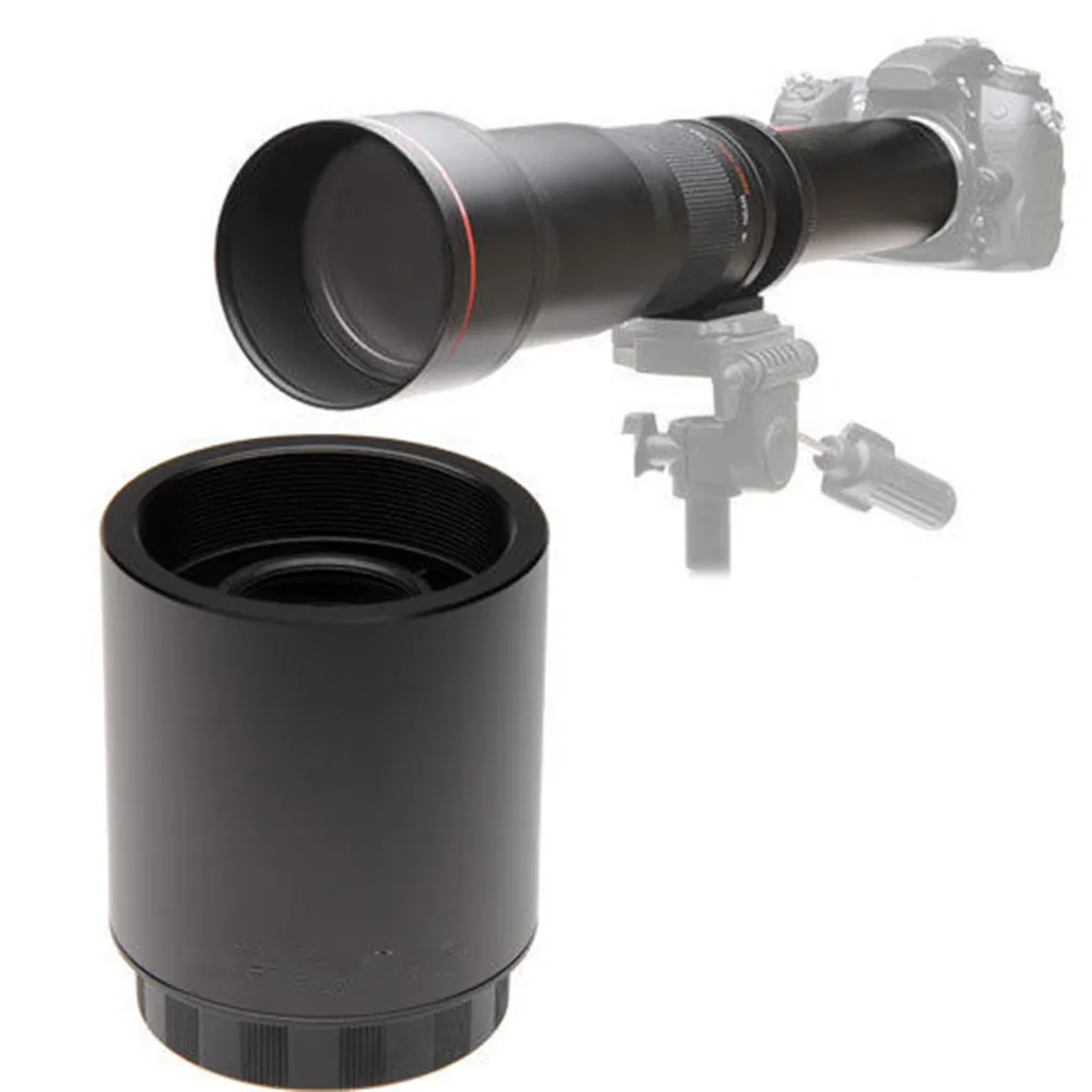 2x converter  fo T2,T-Mount Digital SLR Camera Lens 420-800mm,500mm,650-1300mm,900mm