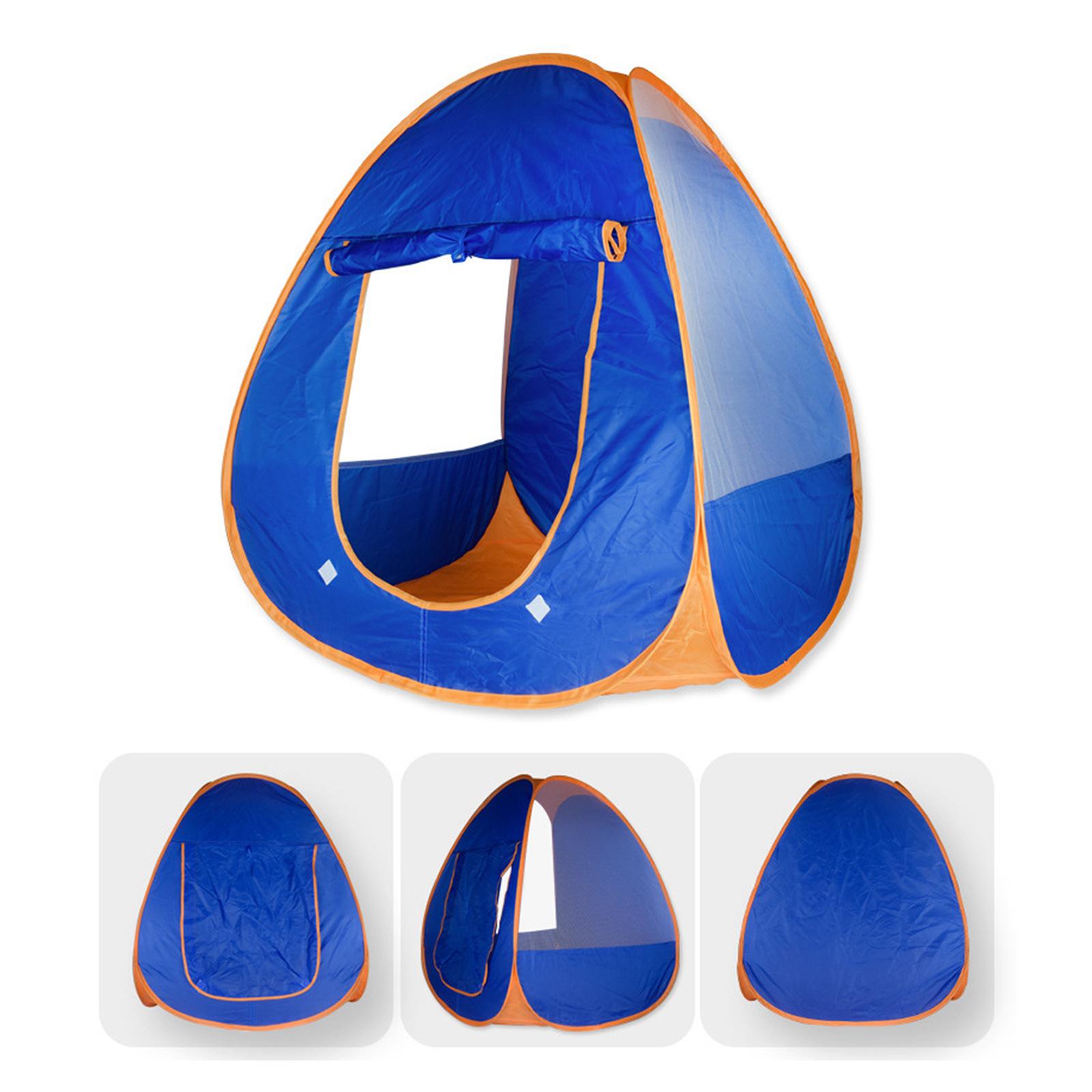 Kids Play Tent Collapsible Pretend Play for Game Camping Indoor Outdoor