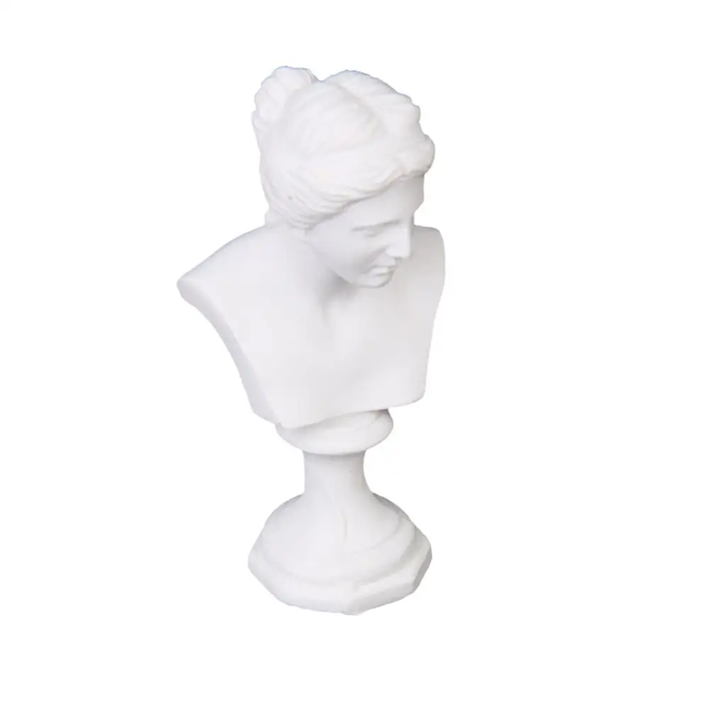 1/12 Dollhouse Miniature Resin Statue  Bust Sculpture  Decor
