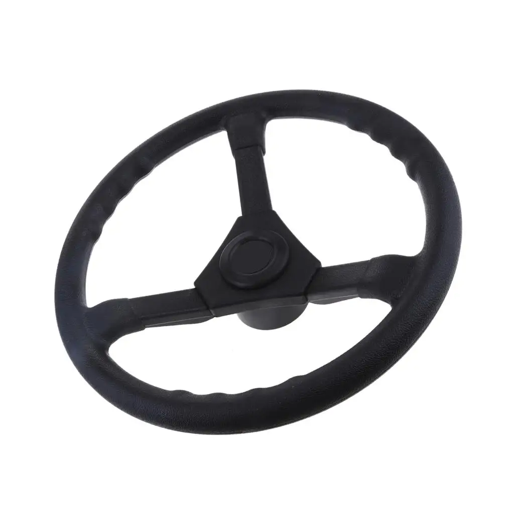 Marine Boat Steering Wheel - Non-directional 13-1/2 inch Key Way Tapered for