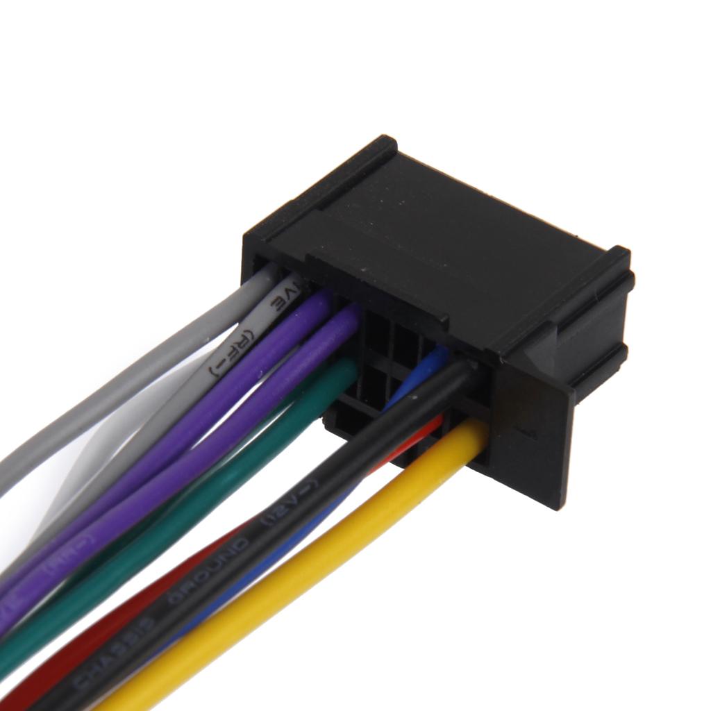 10x  2350 Car  Wire Harness Plug Cable With 16 Pin Connector