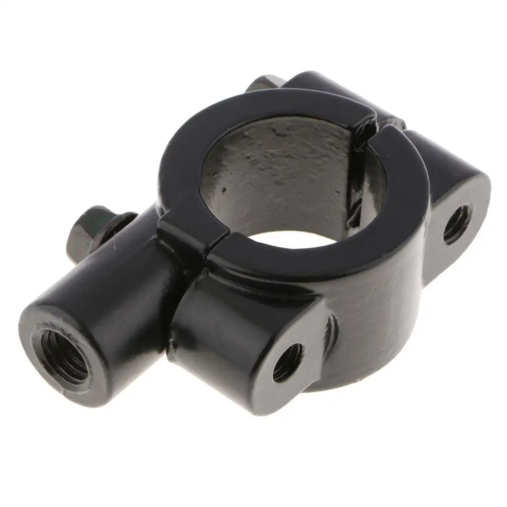 8mm Thread Motorcycle Rearview Handlebar Mirror Mount  Adapter Clamp
