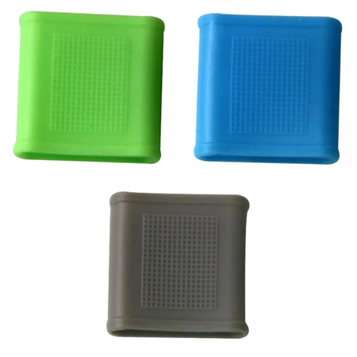 3x  Finger Sleeves Silicone Protector Support Wrap 27mm