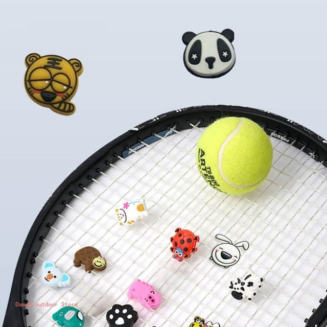 Ammortizzatori Per Racchetta Tennis - 16 Pezzi Silicone Smile - Anti-vibrazione