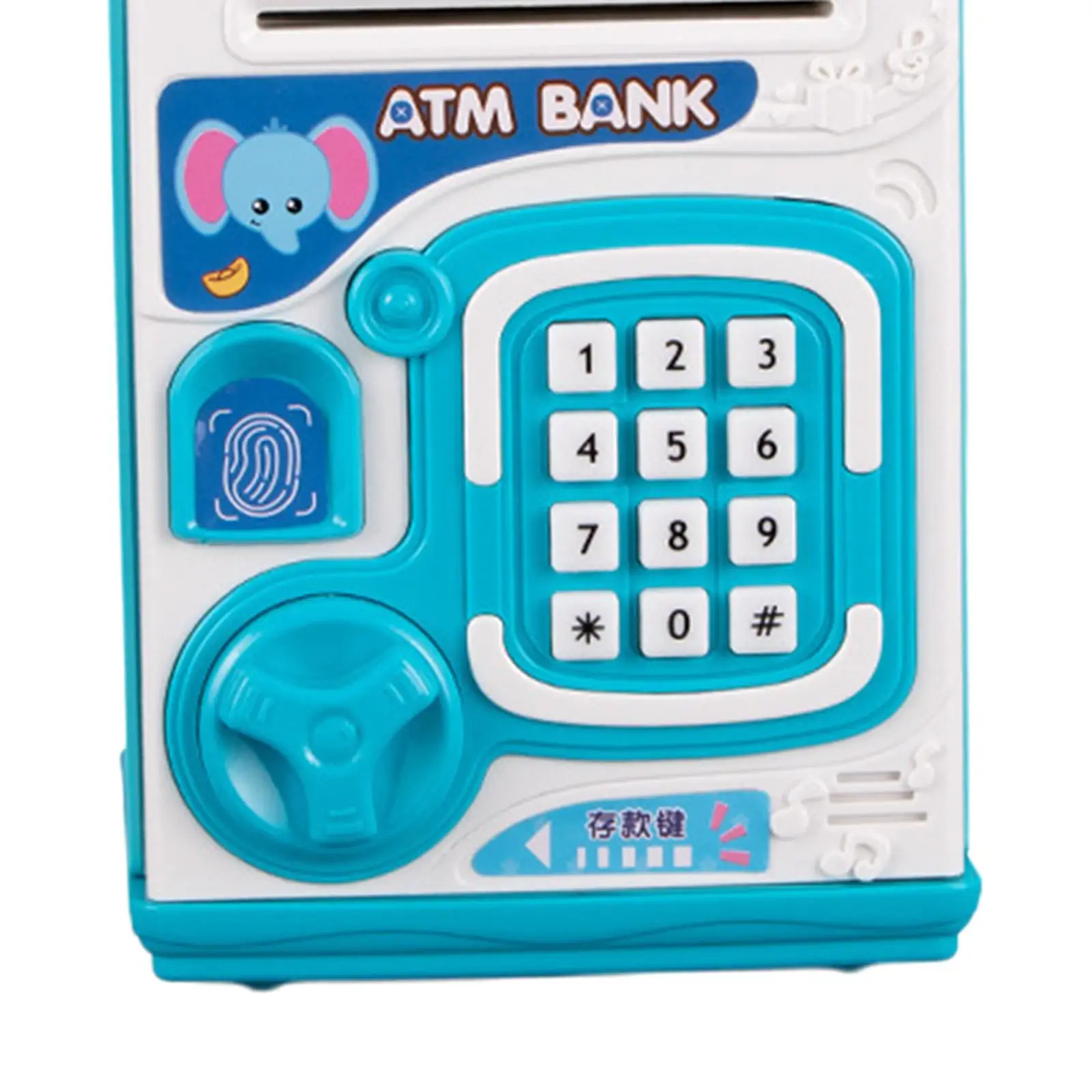 2x Electronic Piggy Bank Password Lock Kids Toy Gifts