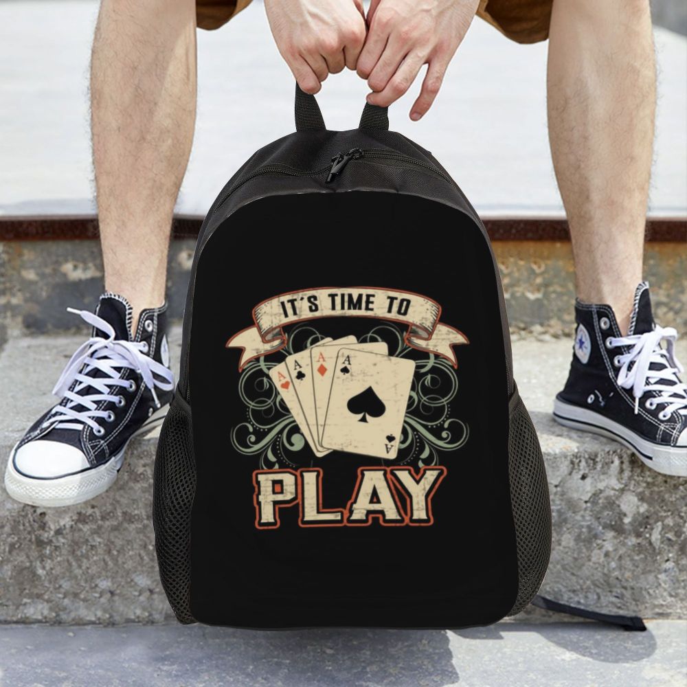 Bookbag básica para faculdade, Sacos de jogo