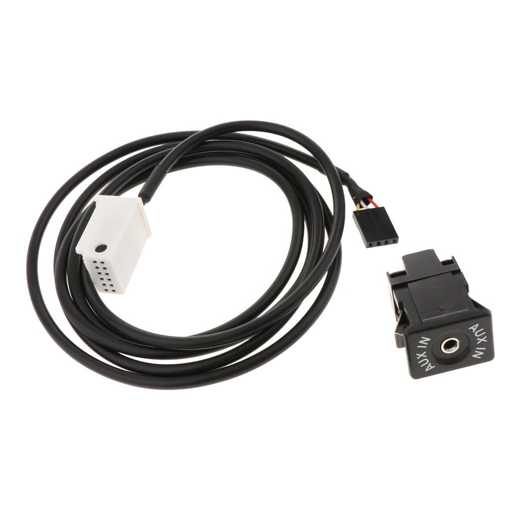 Car USB AUX  with Wire Harness Cable Adapter for R50/R52/2001-2006