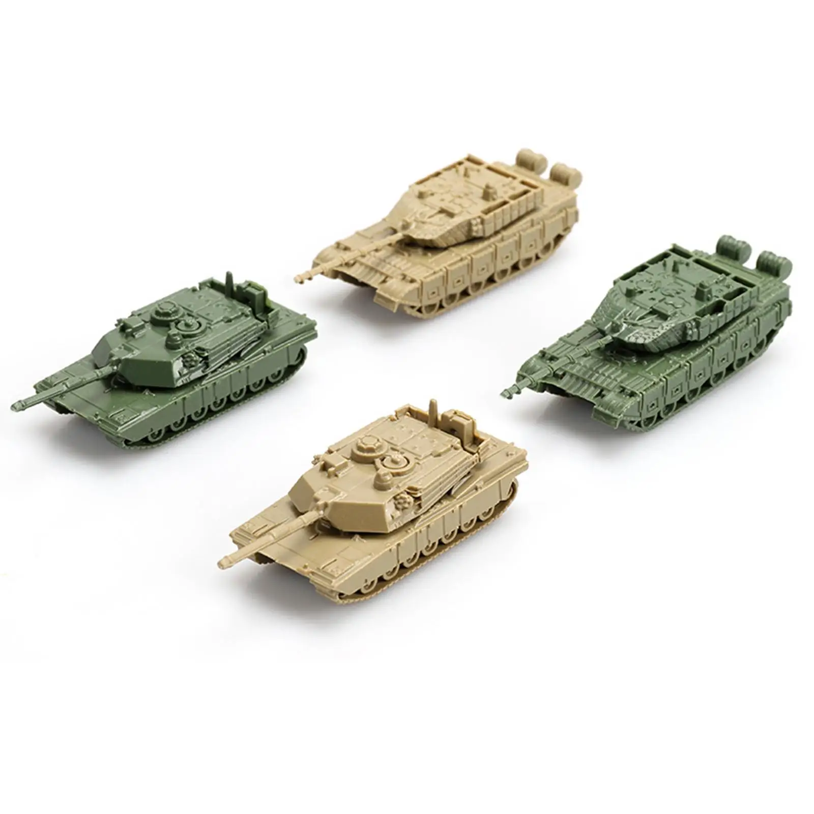 1:144 Scale Static Tanks Ornaments Collectibles Party Favors Toy Building Kits Paper Craft 3D Puzzle for Boy and Girl Beginners