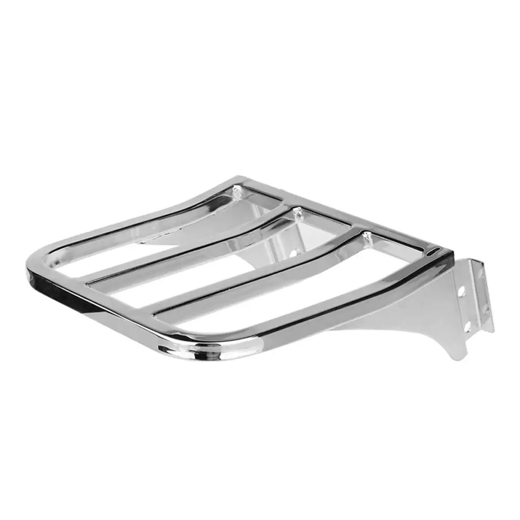 Motorcycle Chrome Sissy Bar Luggage Rack For XL1200 883