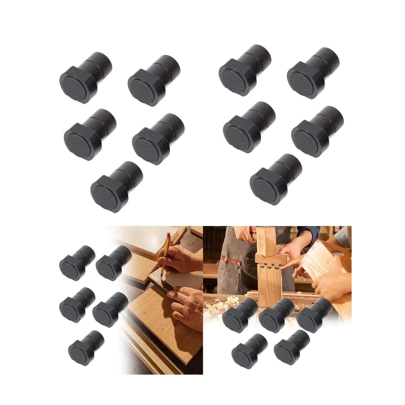 5 Pieces Woodworking Bench Dogs Workbench Peg Stoppers Table Clamp Workbench Peg Brake Stops