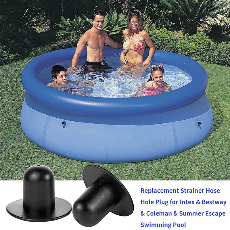 1 stücke schwimmbad ablass stopfen pumpe sieb loch stopfen wasser stopper für intex bestway schwimmbad wand stecker ersatz – Detail 6