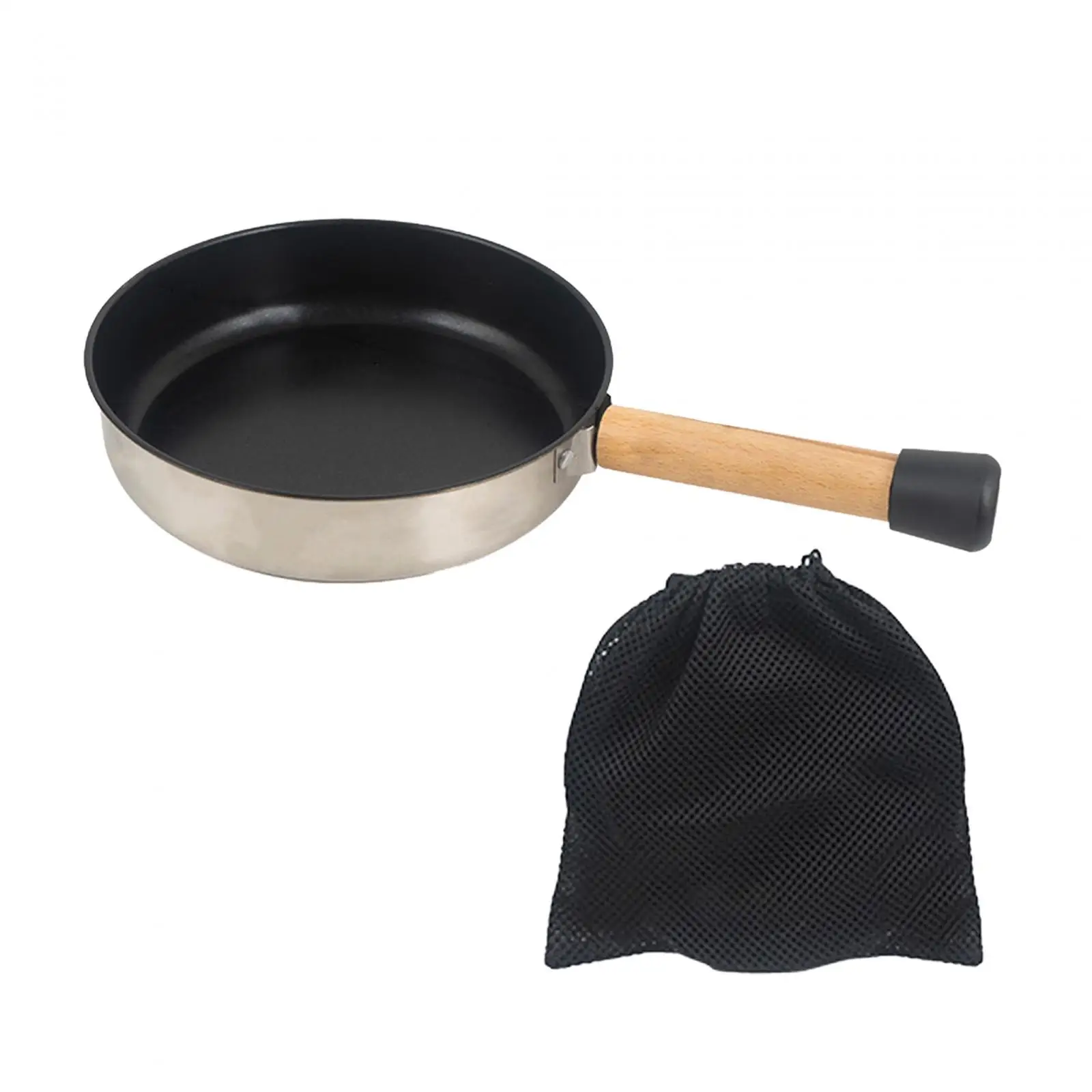 Non Stick Frying Pan Portable Cooker Lightweight Flat Griddle Pan Camping Fry