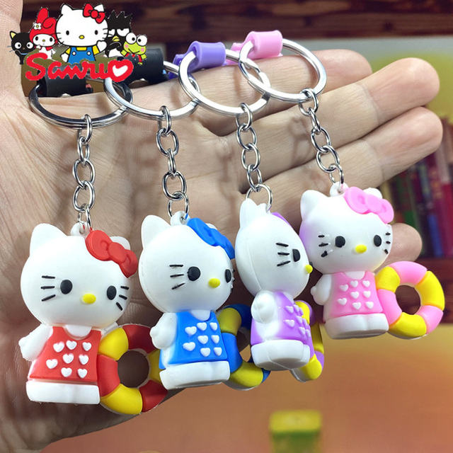 Anime Hello Kitty Necklace Cute Cartoon Love KT Cat Splice Jewelry Decoration Matching Collar Chain Holiday Party Gift,Temu