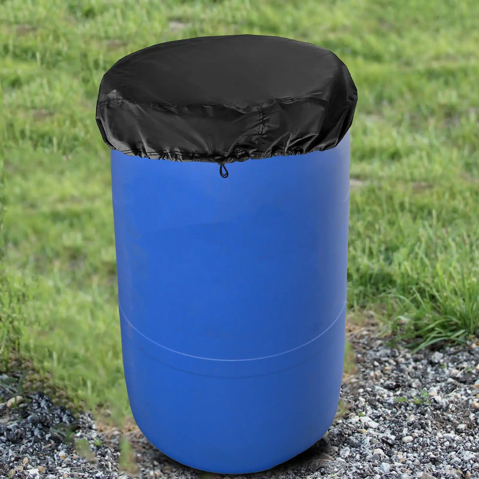 Rain Bucket Cover Gallon Drum Cover Protector 65cm Cover for Rain Barrels