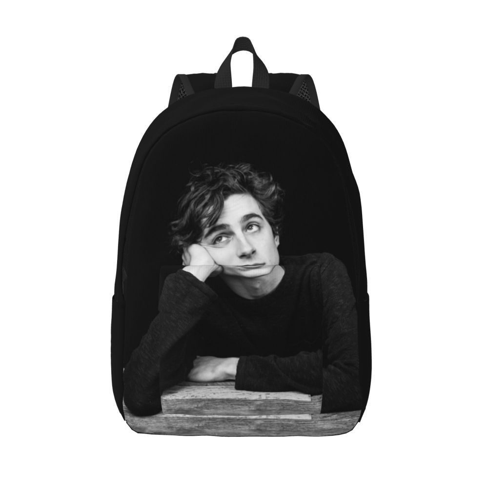 Timothee Chalamet Mochila de Canvas para Mulheres